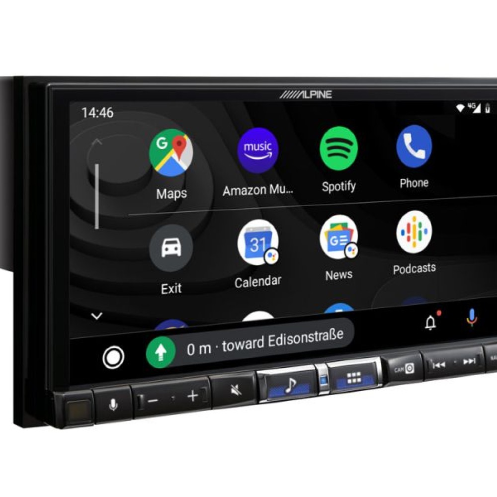 Alpine ILX-705DM 7” мултимедия с Apple CarPlay и Android Auto ...