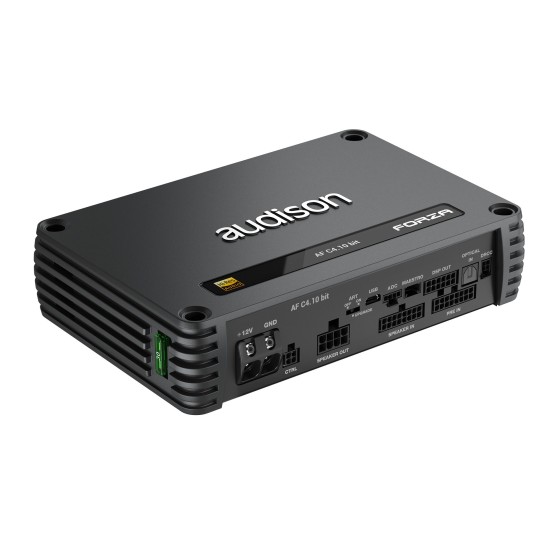 Audison Forza AF C4.10 bit DSP усилвател 4х90W@4 Ohm