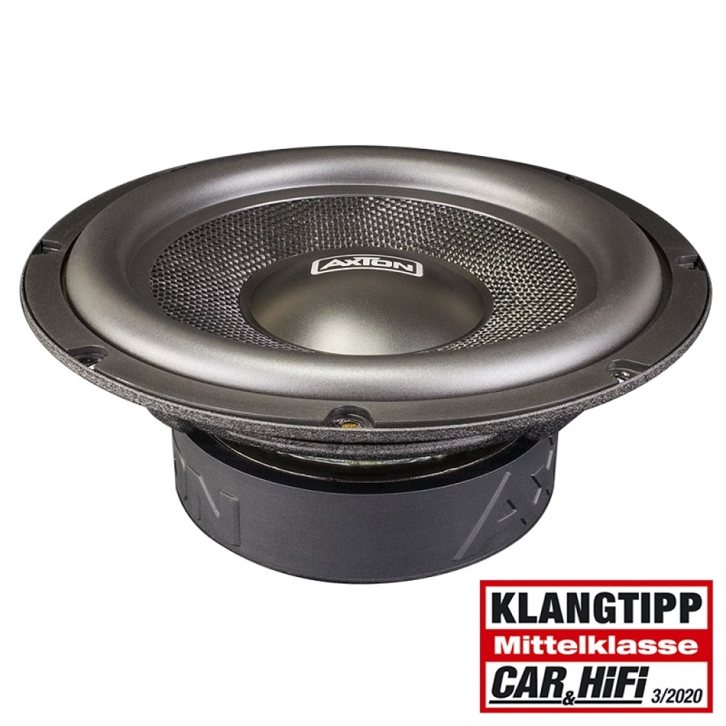 Axton ATW20 20 cm субуфер 2 х 2 ома 75W RMS- Carsafeandsound.bg
