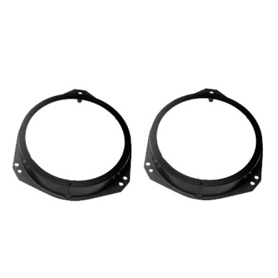 20.432 Адаптори за говорители 165mm за предни врати за Opel Corsa B,C, Meriva, Astra F,G, Omega B, Tigra, BMW X5 E53, Mercedes CLK W208, Nissan Primastar