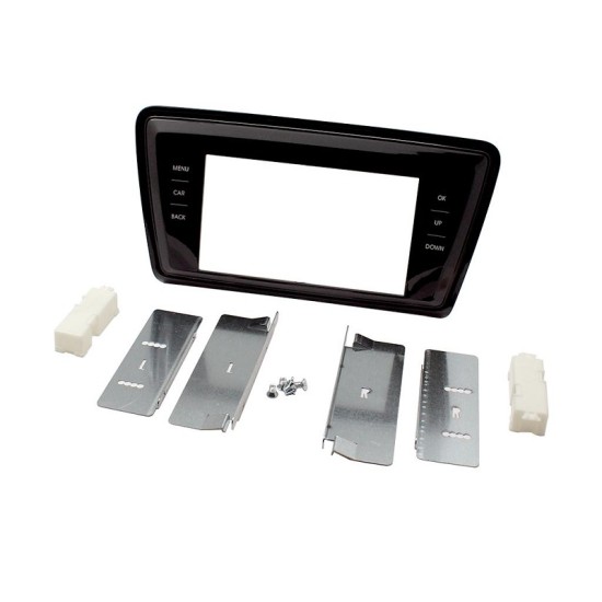 Connects2 CT23SK07 Адаптерна рамка за 2 -DIN за Skoda Octavia 2013-2017