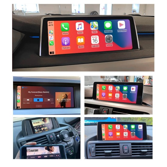 Eway безжичен CarPlay и Android Auto интерфейс за BMW и Mini със CIC (2008-2012)