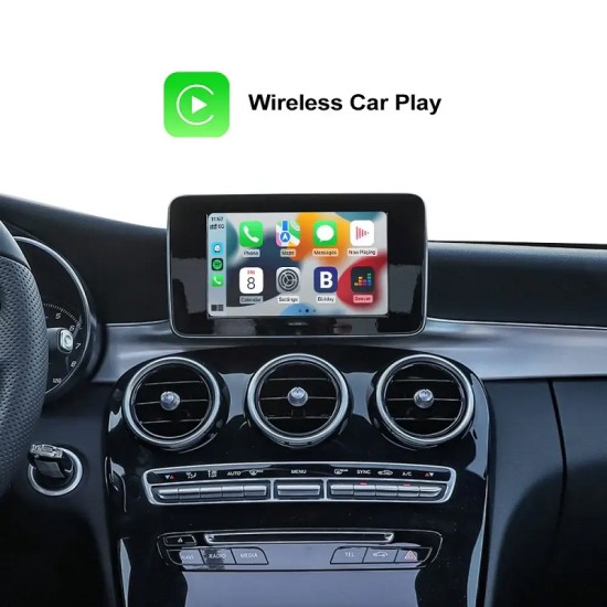 Eway безжичен CarPlay и Android Auto интерфейс за Mercedes C, CLS, E, G, GLC и S class с NTG 5.5