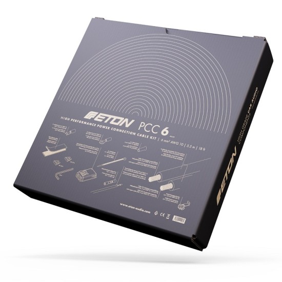 Eton PCC 6 Комплект захранващи кабели 6 mm²