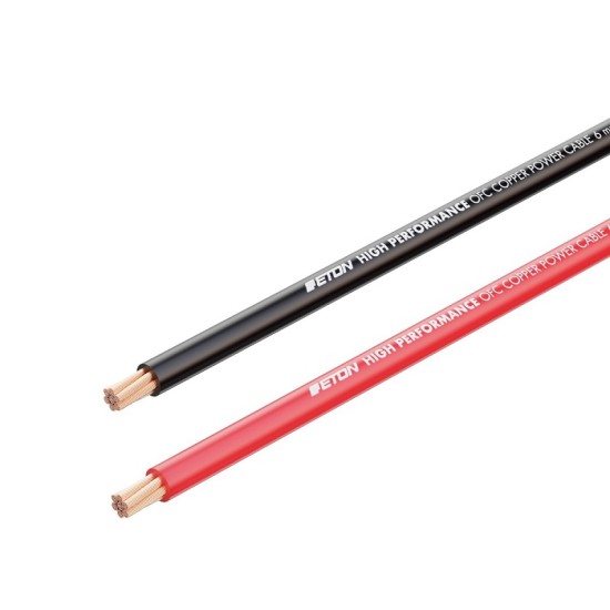 Eton PCC 6 Комплект захранващи кабели 6 mm²