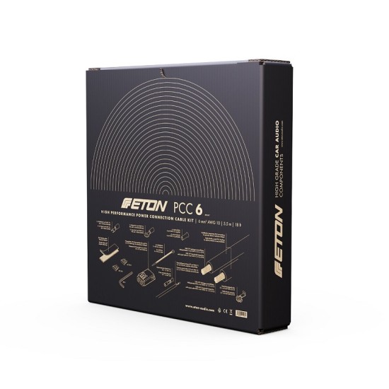 Eton PCC 6 Комплект захранващи кабели 6 mm²