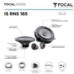 Focal IS RNS 165 двукомпонентна система говорители 165 mm, 60W RMS за Renault, Dacia, Nissan, Infiniti, Lada, Smart и Samsung