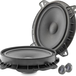 Focal IS TOY 690 елипсовидни двукомпонентни говорители за фабрично вграждане за предни врати за Toyota, Lexus, Subaru, BYD 75W RMS