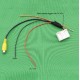 GreenYi JP002 кабелен преход 24 pin за вход за NTSC камера за Toyota и Subaru