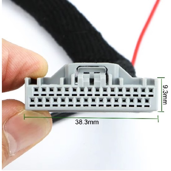 GreenYi JP023 32-пинов кабелен преход за вход за NTSC камера за Honda Civic, CRV, CR-V 2011-2016 с 5" екран