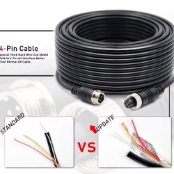 GreenYi P10 4 Pin 4 пинов удължителен видео кабел за камера 10 метра aviation video cable