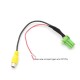 GreenYi SZ001 кабелен преход за вход за NTSC камера към фабричния дисплей за Suzuki, Isuzu, Mazda BT-50