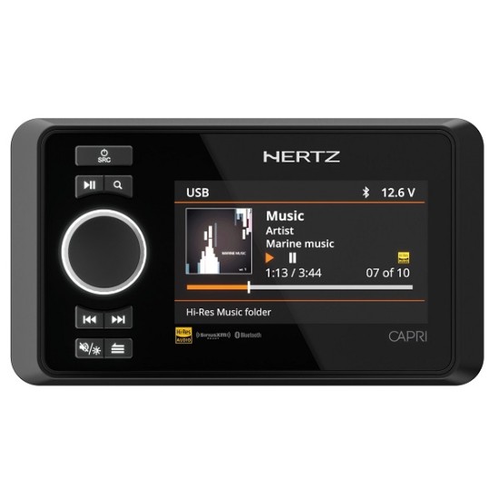 Hertz CAPRI marine плеър