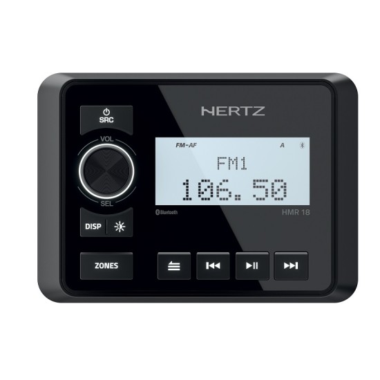 Hertz Marine HMR 18 USB/BlueTooth Media Receiver