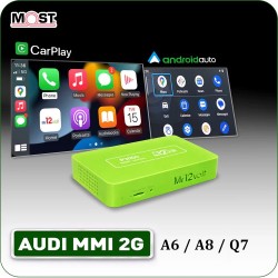 Mr12Volt P3000-AU26 MOST Безжичен Apple CarPlay и Android Auto интерфейс за Audi A6 A8 Q7 с MMI 2G High