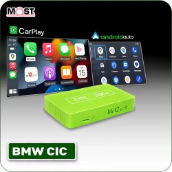 Mr12Volt P3000-BMCI MOST Безжичен Apple CarPlay и Android Auto интерфейс за BMW CIC 2009> и MINI 2009>
