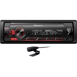 Pioneer MVH-S420BT 1-DIN плър с USB, AUX и Bluetooth