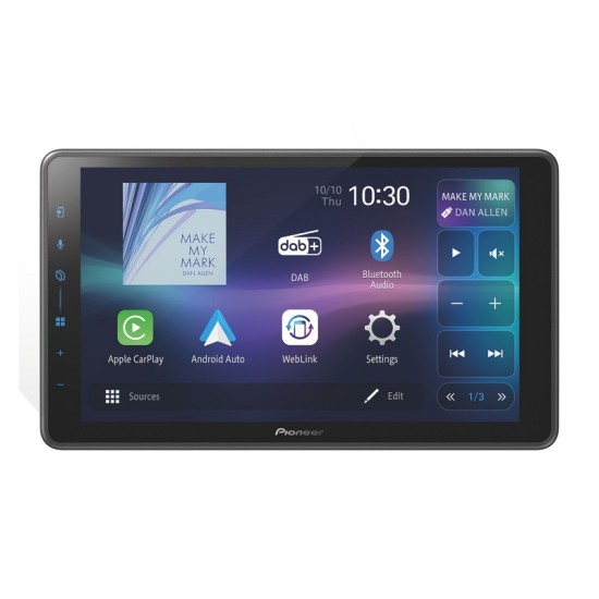 Pioneer SPH-EVO98DAB-UNI 1-DIN 9" мултимедия с безжичен Apple Carplay и Android Auto