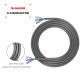 Recoil SW9C16-20 Кабел за високоговорители 16 AWG OFC 9-жилен 6m